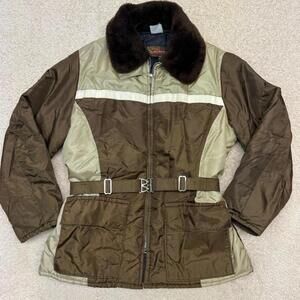 Vintage Ski Jacket 1970s Walls Blizzard-Pruf Insulated Snowmobile Jacket LARGE